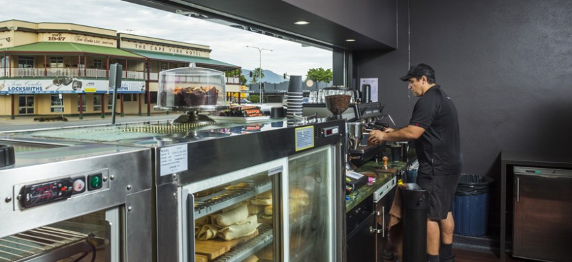 Velvett Cafe project hero image, Paul Brookes Constructions Cairns